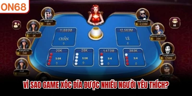 Vì sao game xóc đĩa được nhiều người yêu thích?